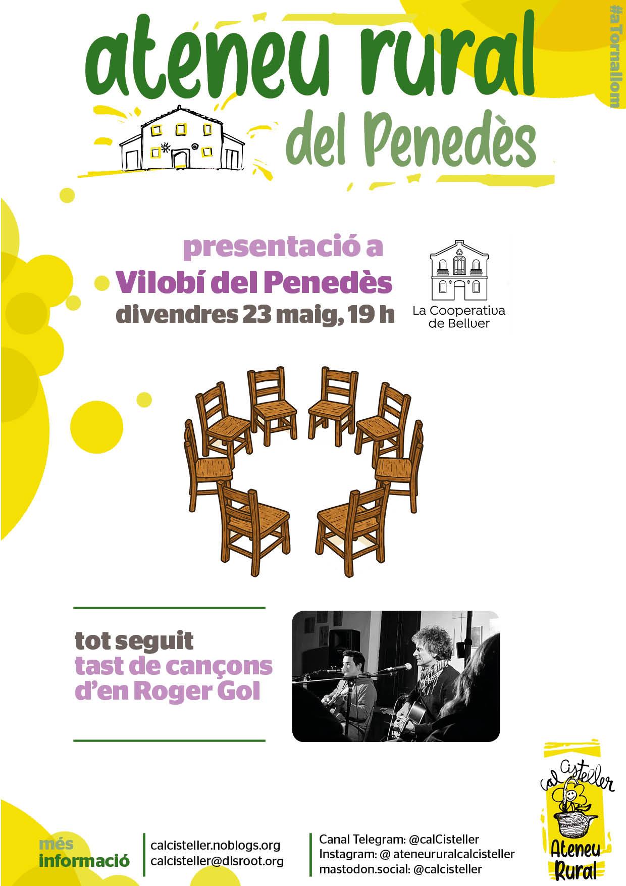 [23maig] Presentació i tast musical a Vilobí
