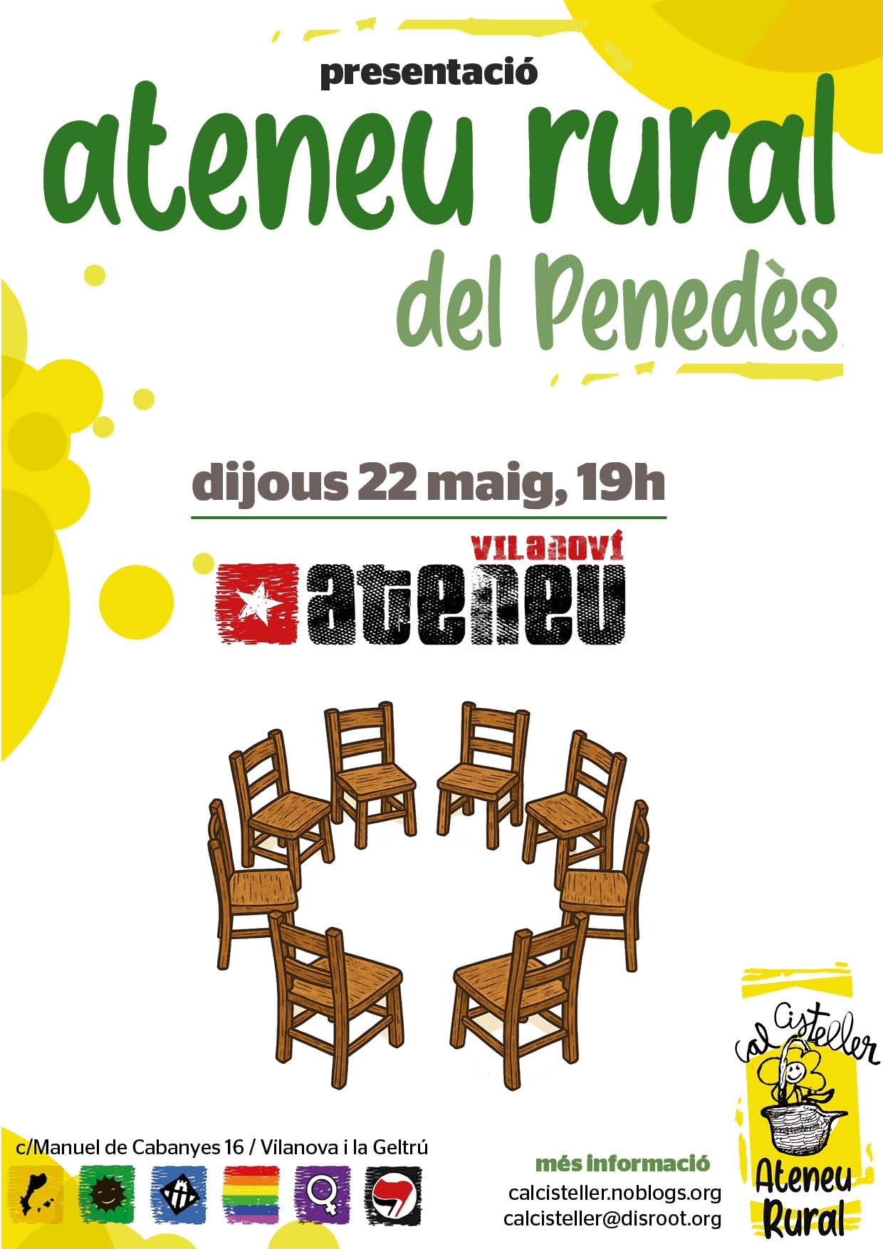 [22maig] Presentació a l’Ateneu Vilanoví
