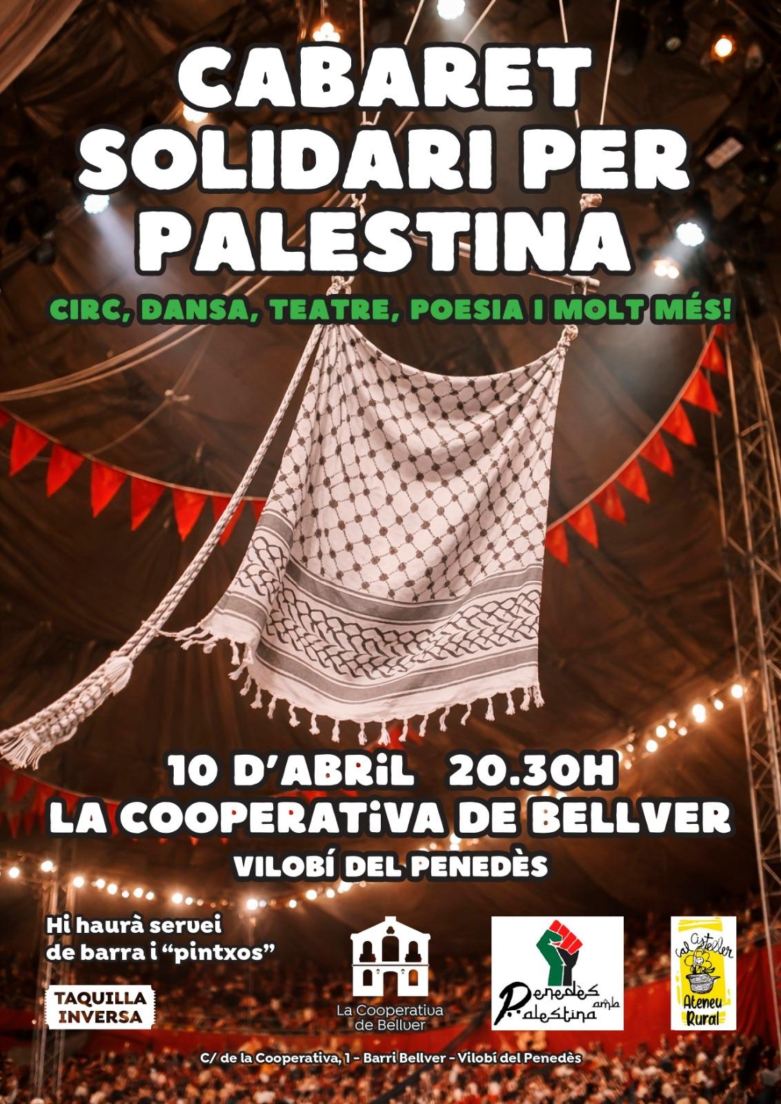 [10 abril] Cabaret per Palestina